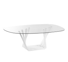 стол обеденный Domino Glass B7801 арт.56503