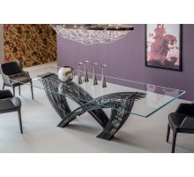 стол обеденный Hystrix Glass B5805 арт.56505