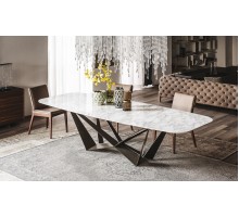 Стол обеденный Scorpio Marble 220 х 100