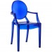стул Louis Ghost (голубой) арт.59009