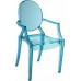 стул Louis Ghost (голубой) арт.59009