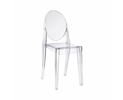 стул Victoria Ghost Slim (дымчатый) арт.53259