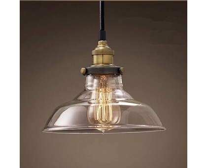 светильник 20th c. Factory filament 6040–1P (прозрачный) арт.30536