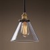 светильник 20th c. Factory filament 6056–1P (прозрачный) арт.30278