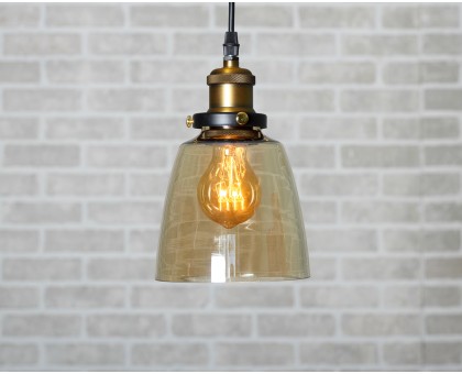 светильник 20th c. Factory filament 6058–1P (прозрачный) арт.30280