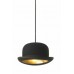 светильник Jeeves Bowler Hat Pendant (черный-золотой) арт.10165