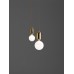 светильник Parachilna Aballs (D24 H50 / черный) арт.12108