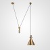 светильник Shape up Pendant Cone Brass арт.18710