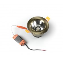 светильник точечный L8809COB-10W-Bronze арт.45189