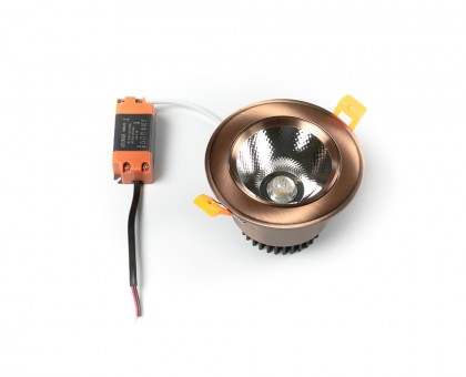 светильник точечный L8809COB-10W-Copper арт.45190