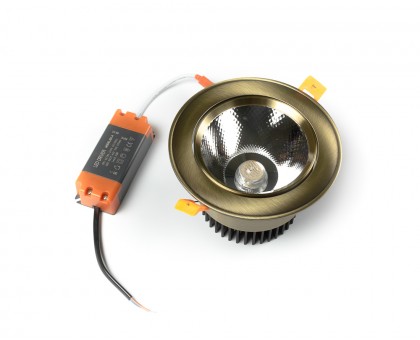 светильник точечный L8809COB-20W-Bronze арт.45191