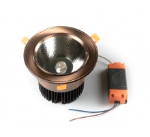 светильник точечный L8809COB-30W-Copper арт.45194