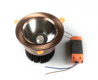 светильник точечный L8809COB-30W-Copper арт.45194