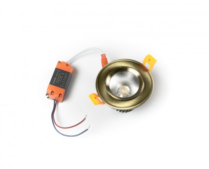 светильник точечный L8809COB-5W-Bronze арт.45187