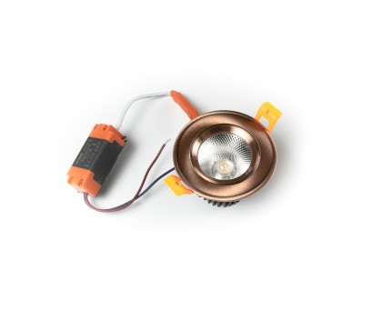 светильник точечный L8809COB-5W-Copper арт.45188