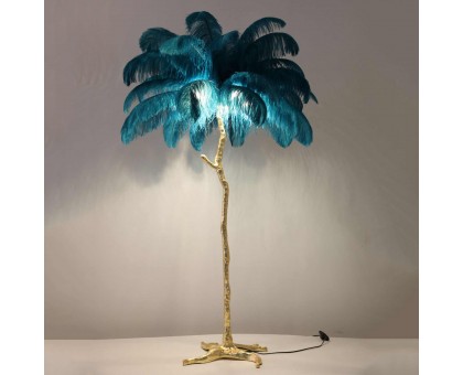 торшер The Feather Floor Lamp (бирюзовый) арт.17721
