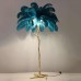 торшер The Feather Floor Lamp (бирюзовый) арт.17721